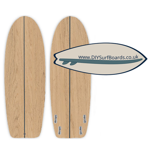 Mini Simmons DIY Surfboard Kit 5'4, 21 1/2", 42 Litre