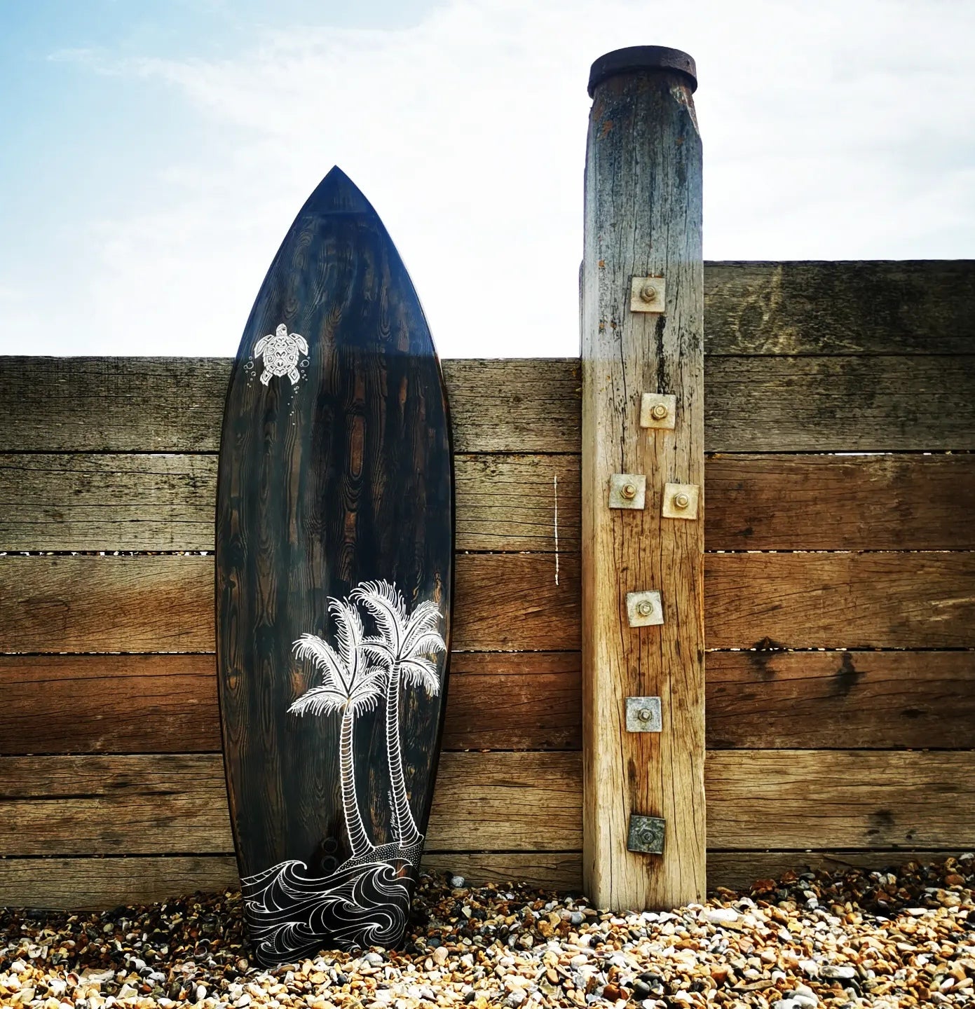 CJ's Fish Surfboard DIY Wooden Surfboard Kit. 5'8, 20" 35 Litre