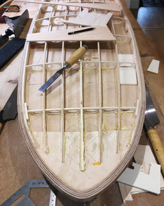 Wonky Asymmetrical Fish DIY Wooden Surfboard Kit. 5'6, 20", 33 Litre
