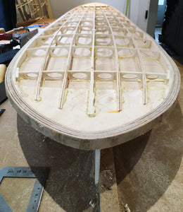 Holywell Bay Longboard DIY Wooden Surfboard Kit. 8'4, 22", 70 Litre